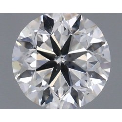 Diament szlif okrągły, 0.3ct, SI2, D, GIA 6531219750