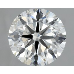 Diament szlif okrągły, 1.7ct, SI2, H, IGI 600365079