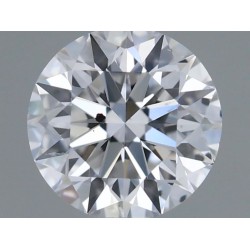 Diament szlif okrągły, 0.6ct, SI2, D, GIA 1435314894