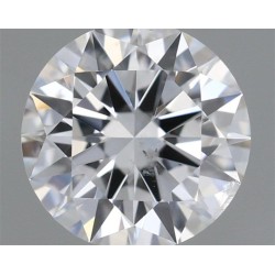 Diament szlif okrągły, 0.61ct, SI2, E, GIA 6455559254
