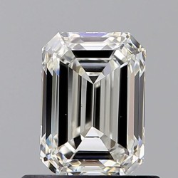 Diament szlif szmaragdowy, 0.8ct, VS2, H, GIA 7531715507