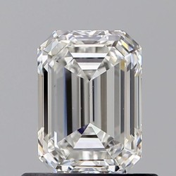 Diament szlif szmaragdowy, 0.81ct, VS2, F, GIA 6535715452