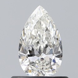 Diament szlif gruszkowy, 0.5ct, VVS1, H, GIA 1535775643