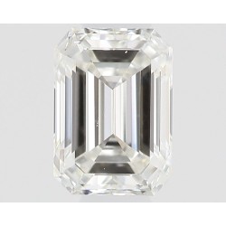 Diament szlif szmaragdowy, 0.31ct, VS2, H, GIA 1539638005