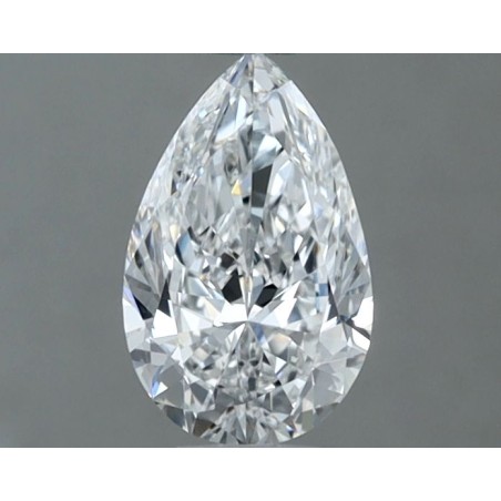 Diament szlif gruszkowy, 0.6ct, VVS2, E, GIA 6532840562