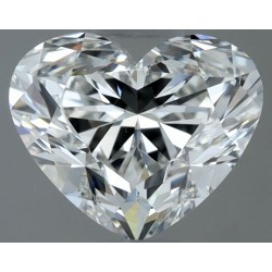 Diament serce, 1.3ct, VS1, H, GIA 7536834121