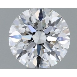 Diament szlif okrągły, 0.6ct, VS2, H, GIA 5536855100