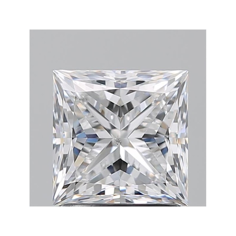 Diament szlif princess, 1.7ct, SI1, D, GIA 2537632356