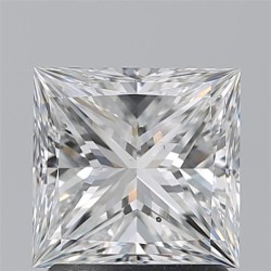 Diament szlif princess, 1.7ct, SI1, F, GIA 6535632661
