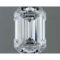 Diament szlif szmaragdowy, 0.73ct, VVS1, F, GIA 7538810252