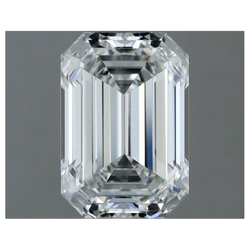 Diament szlif szmaragdowy, 0.73ct, VVS1, F, GIA 7538810252