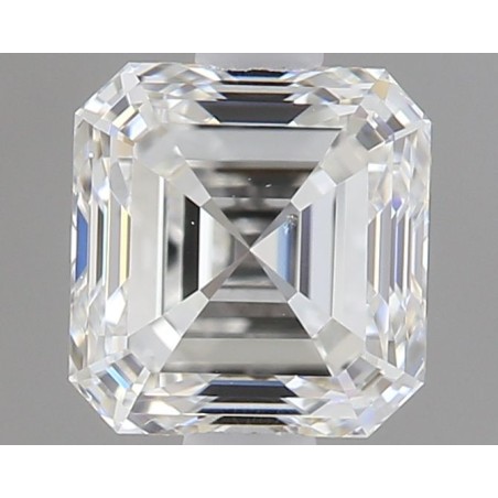 Diament szlif szmaragdowy kwadratowy, 0.6ct, VS2, G, GIA 6421198436