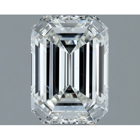 Diament szlif szmaragdowy, 1.3ct, VS1, H, GIA 6535005859