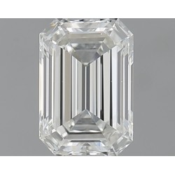 Diament szlif szmaragdowy, 0.55ct, VS1, I, GIA 2516876487