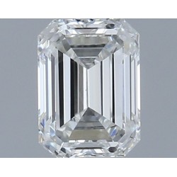 Diament szlif szmaragdowy, 0.51ct, VS2, G, GIA 2517597062