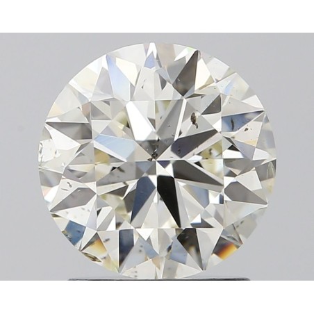 Diament szlif okrągły, 1.7ct, SI1, I, IGI 670479627