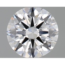 Diament szlif okrągły, 0.58ct, SI1, F, GIA 7451702009