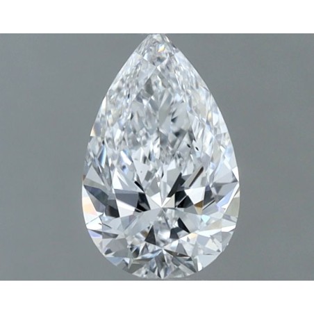 Diament szlif gruszkowy, 0.5ct, VS2, D, GIA 6535525970