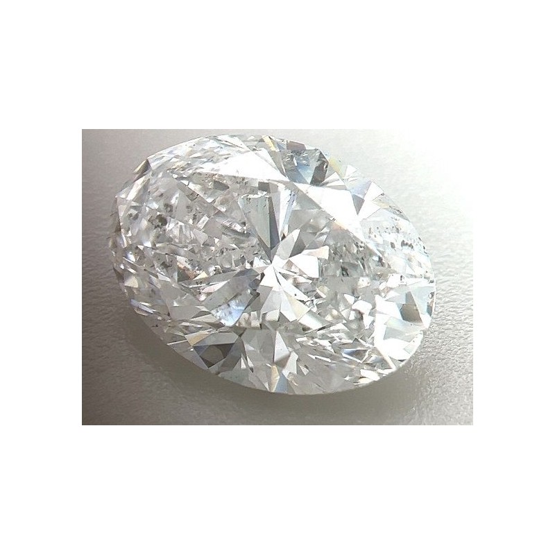 Diament szlif owalny, 1.5ct, SI2, D, HRD 240000107985