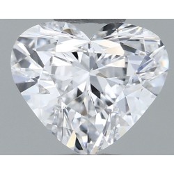 Diament serce, 0.5ct, VVS2, D, GIA 7532810685