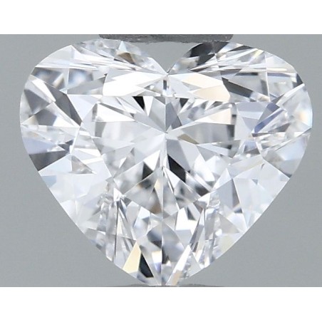 Diament serce, 0.5ct, VVS2, D, GIA 7532810685