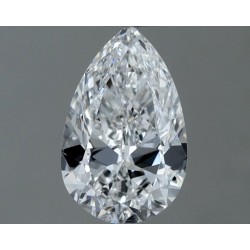 Diament szlif gruszkowy, 0.5ct, VS2, D, GIA 1538833654