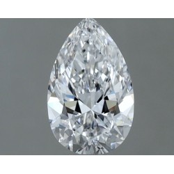 Diament szlif gruszkowy, 0.5ct, VS2, D, GIA 6531810202