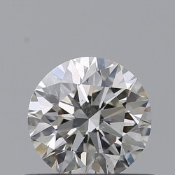 Diament szlif okrągły, 0.52ct, SI2, I, GIA 6521672169