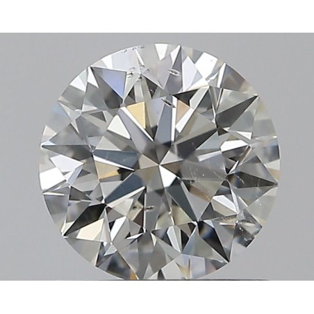 Diament szlif okrągły, 0.7ct, SI2, I, GIA 2516296354