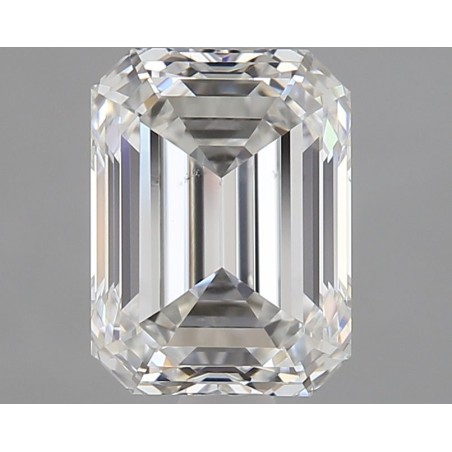 Diament szlif szmaragdowy, 1.51ct, VS2, F, GIA 2437208588