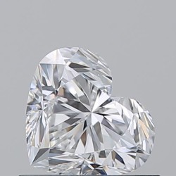 Diament serce, 0.72ct, VVS2, D, GIA 7531842604