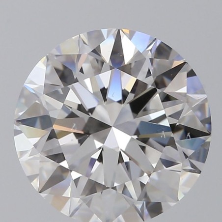 Diament szlif okrągły, 2ct, SI1, D, GIA 6491892350