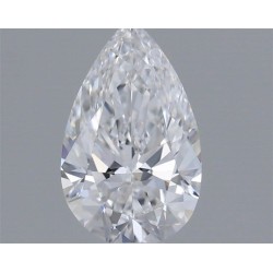 Diament szlif gruszkowy, 0.43ct, VVS2, D, GIA 7531494355