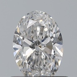 Diament szlif owalny, 0.5ct, VS2, D, GIA 1539771443