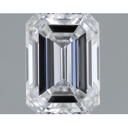 Diament szlif szmaragdowy, 0.43ct, VS1, D, GIA 6525324948