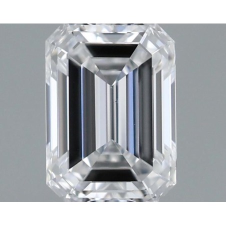 Diament szlif szmaragdowy, 0.43ct, VS1, D, GIA 6525324948