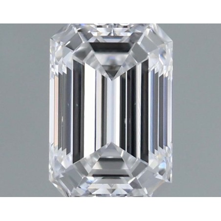 Diament szlif szmaragdowy, 0.4ct, VS1, D, GIA 2517910393