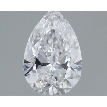 Diament szlif gruszkowy, 0.4ct, VS2, D, GIA 6522383079