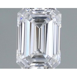 Diament szlif szmaragdowy, 0.45ct, VS2, D, GIA 6512910510
