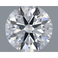 Diament szlif okrągły, 0.4ct, VS1, F, GIA 7536195994