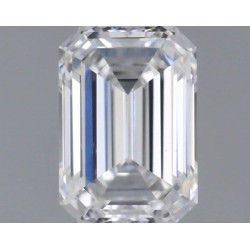 Diament szlif szmaragdowy, 0.4ct, SI1, F, GIA 7521253345