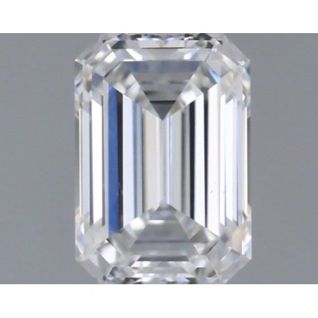 Diament szlif szmaragdowy, 0.4ct, SI1, F, GIA 7521253345
