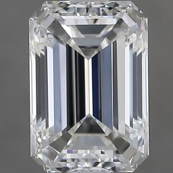 Diament szlif szmaragdowy, 1.7ct, VS1, H, GIA 1537846950