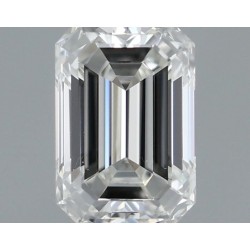 Diament szlif szmaragdowy, 0.43ct, VS1, H, GIA 6511900275