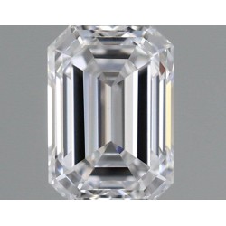 Diament szlif szmaragdowy, 0.35ct, VVS2, D, GIA 6515759487