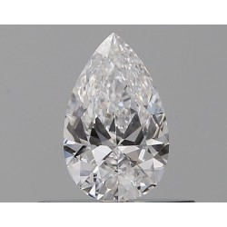 Diament szlif gruszkowy, 0.47ct, VVS1, D, GIA 6535382322