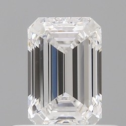 Diament szlif szmaragdowy, 0.5ct, VVS2, E, GIA 7531249378