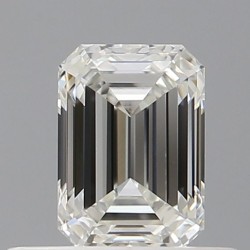 Diament szlif szmaragdowy, 0.51ct, VVS1, H, GIA 6521363859