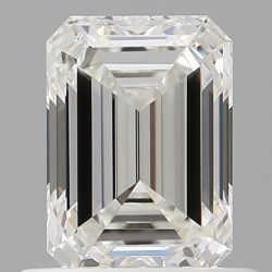 Diament szlif szmaragdowy, 0.7ct, VVS1, H, GIA 7531645661