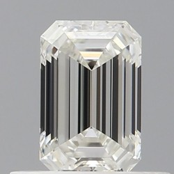 Diament szlif szmaragdowy, 0.5ct, VVS1, H, GIA 1539476210